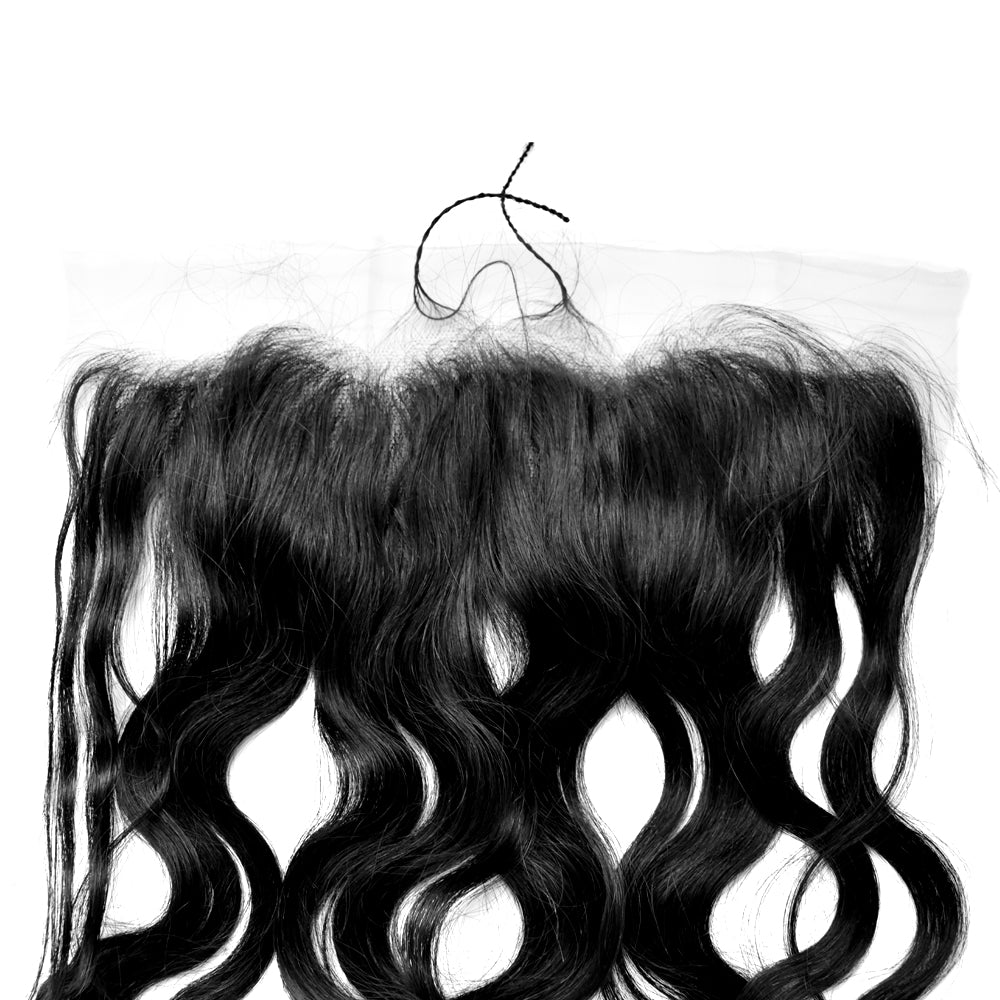 13*4 Lace frontal 20" Inch 1 Piece / 100% Raw Unprocessed Natural Indian Human Hair